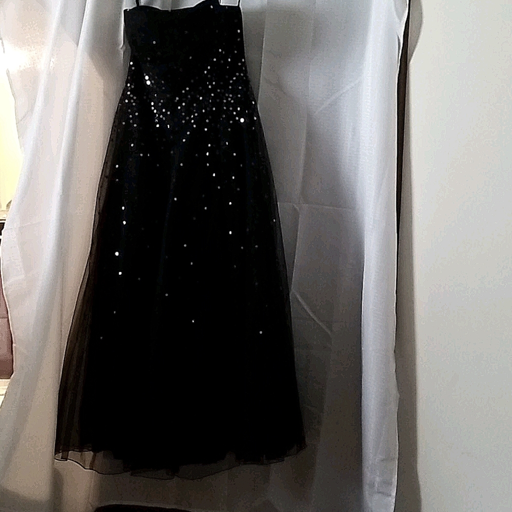 HUGO BUSGATI COLLECTION FORMAL STRAPLESS GOWN